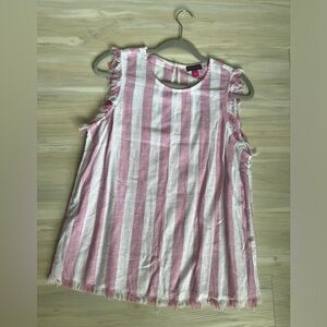 Vince camuto linen tank